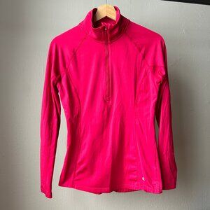 LAYER 8 WOMEN'S LIGHT WEIGHT ACTIVEWEAR HALF-ZIP SIZE S